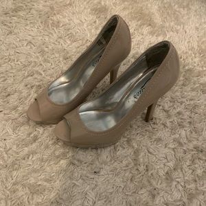 Candies open toe heel